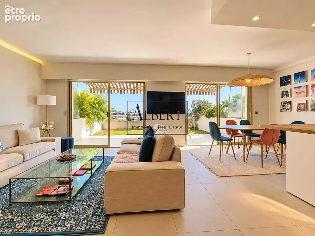 Cannes – croix des gardes – élégant 3 pièces avec terrasse et jardin - photo 7