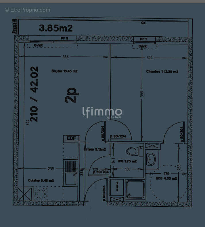 Appartement à DAMMARIE-LES-LYS