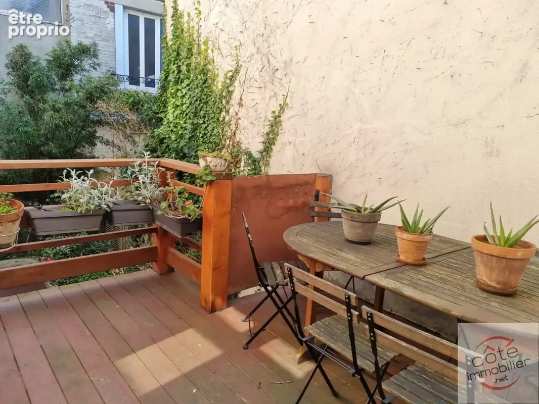 Bagneux  a 3 klm de paris a vendre maison de ville meuliere 5 pieces principal sur terrain 150m² - photo 20