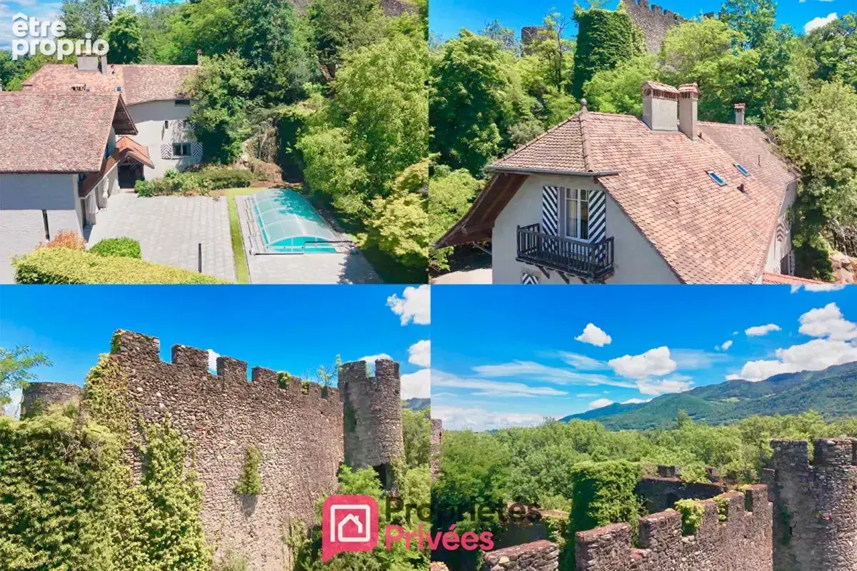 Domaine de 2 hectares à Lully avec habitations et ruines du château de la Rochette - photo 2