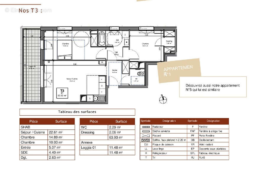 Appartement à BEAUNE