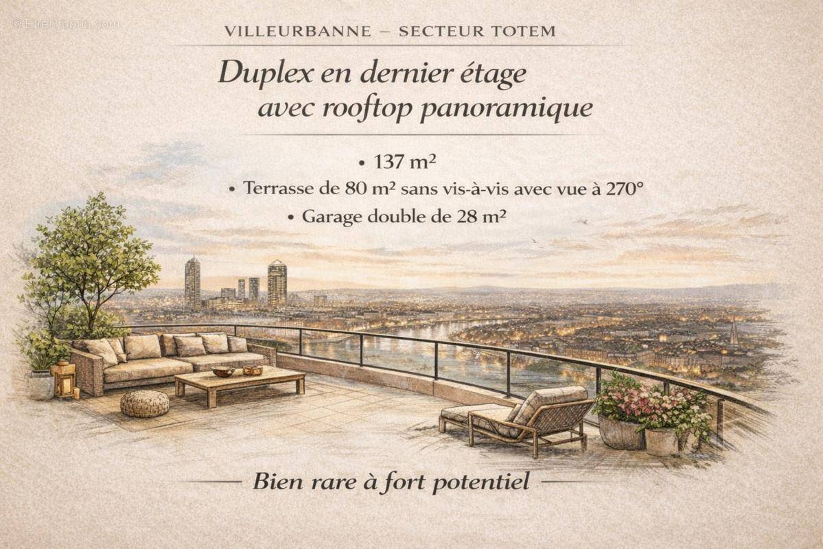 Appartement à VILLEURBANNE