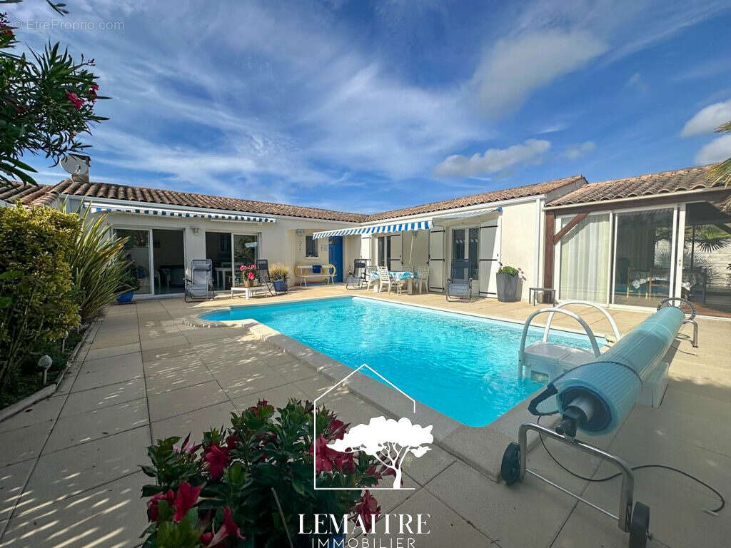 Au calme, maison plain pied 4 chambres + jardin d'hiver, piscine et garage ! - photo 47