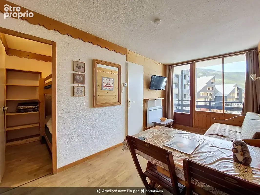 Appartement de 2 pièces de 24,95m2, Preyerand, Les Menuires. - photo 2