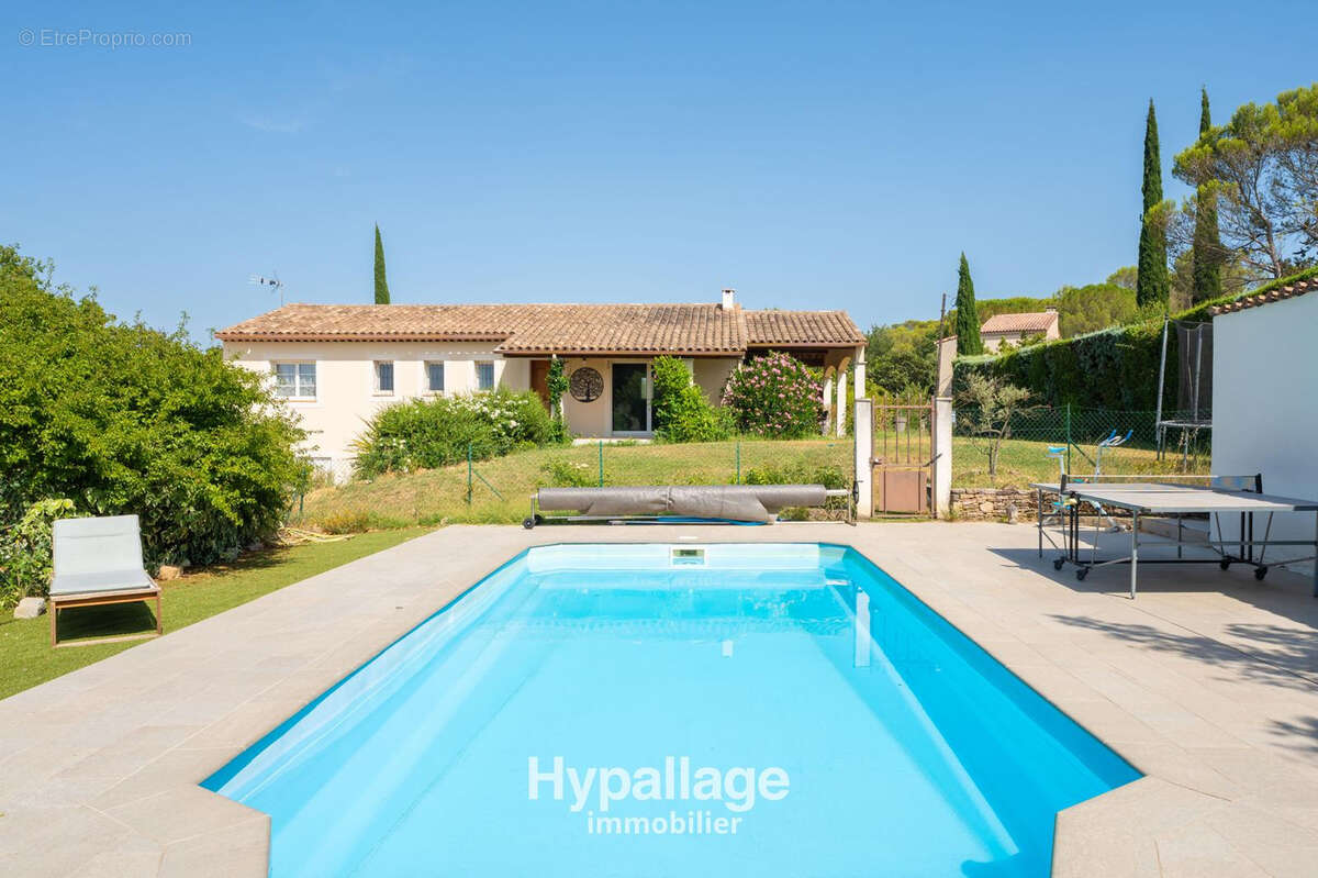Vend maison type 6 jardin piscine calme lumineux 13790 Peynier - photo 4