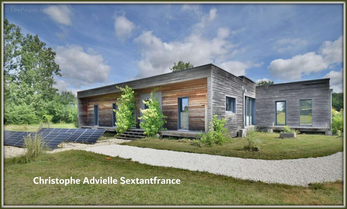 Villa d'architecte ossature bois, plain pied , 4 chambres , piscine, garage et atelier sur 1,6 Ha - photo 14