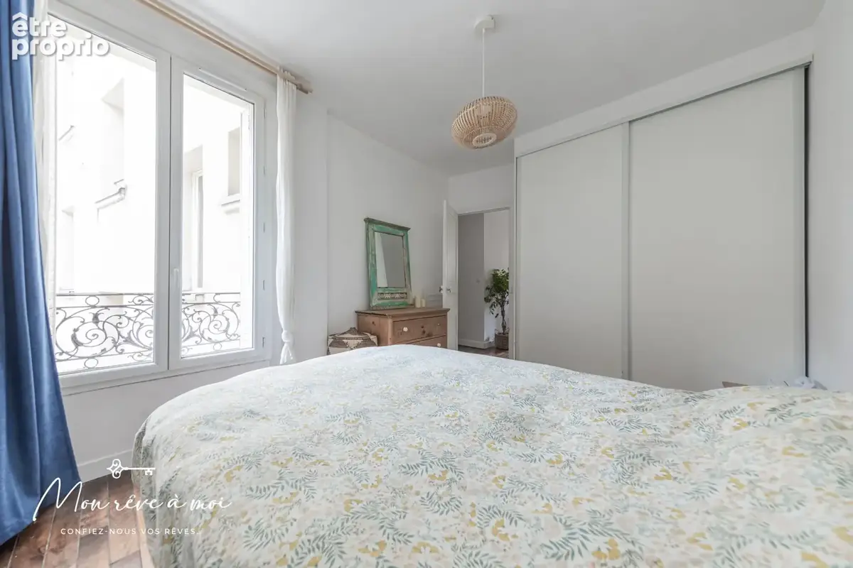 F2 de 37m2 lumineux et traversant situé rue Dagobert - photo 6