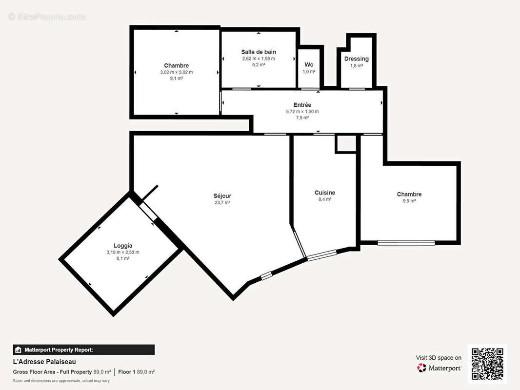 Appartement à PALAISEAU