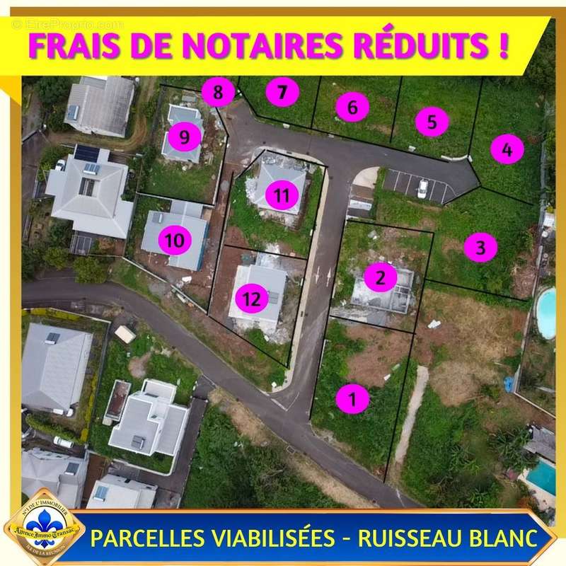 Terrain à SAINT-DENIS