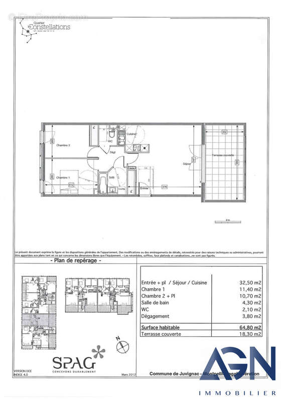 Appartement à JUVIGNAC