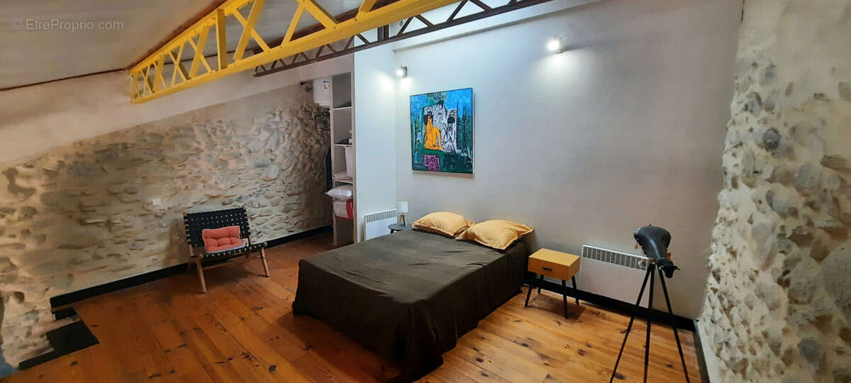 Appartement type loft ceret centre ville 66 vallespir espagne mer montagne - photo 6