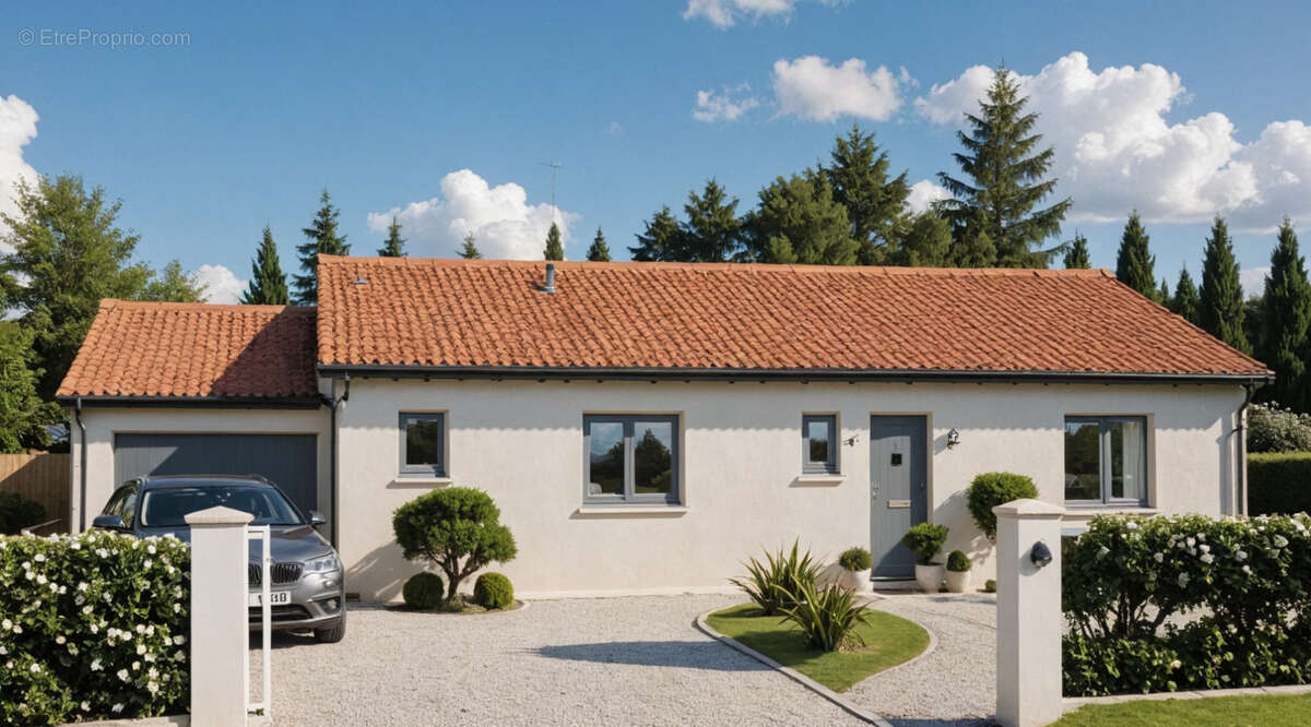 LUSSAT - Maison 3 chambres - grande annexe existante - photo 2
