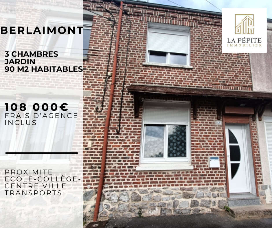 Maison à BERLAIMONT