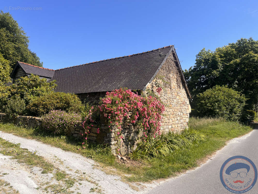 Locronan maison en pierre  + terrain constructible - photo 3