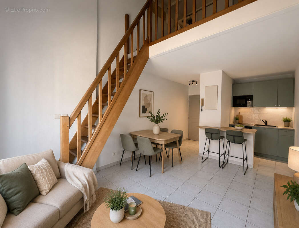 Type 3 duplex, centre ville avec ascenseur et parking - photo 3
