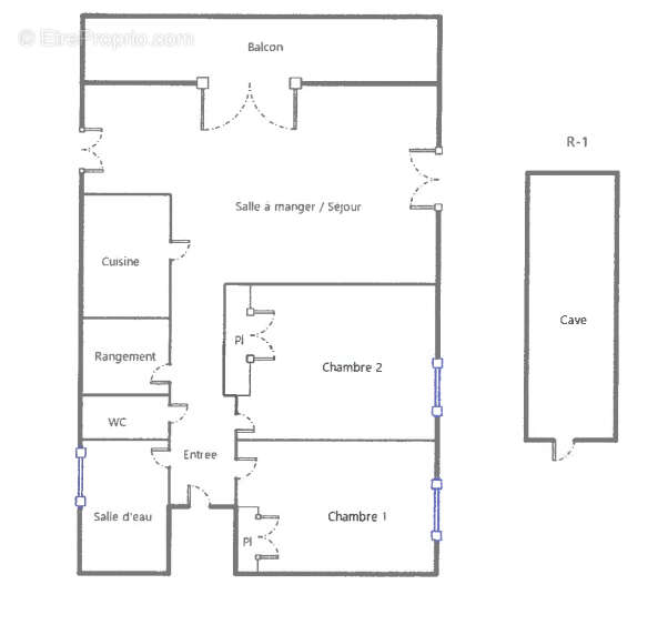 Appartement à SAINT-FARGEAU-PONTHIERRY