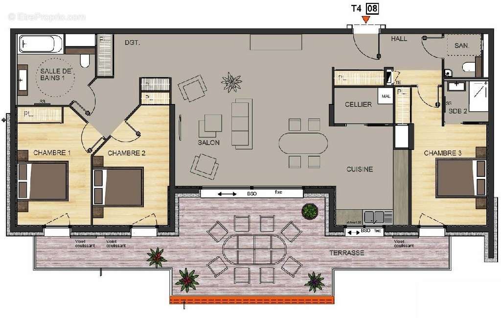 Appartement à ALBERTVILLE