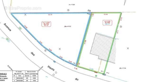 Terrain à BONNELLES