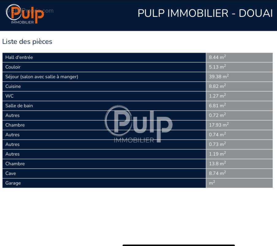 Appartement à DOUAI