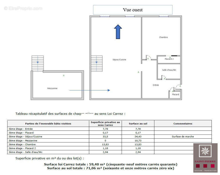 Appartement à LYON-4E
