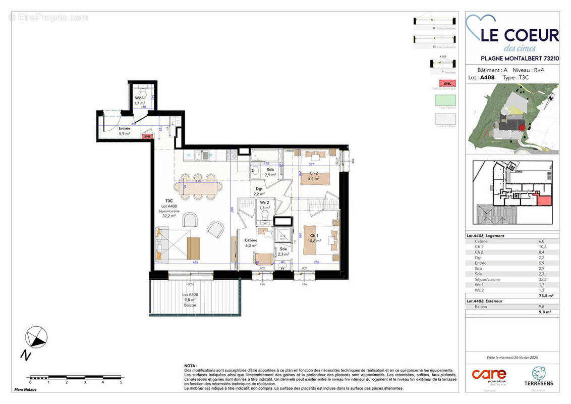 Appartement à MACOT-LA-PLAGNE