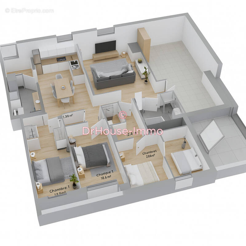 Appartement à MOUVAUX