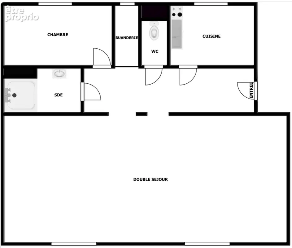 Clichy - parc roger salengro - 3 pieces - 399 000 fai - photo 8