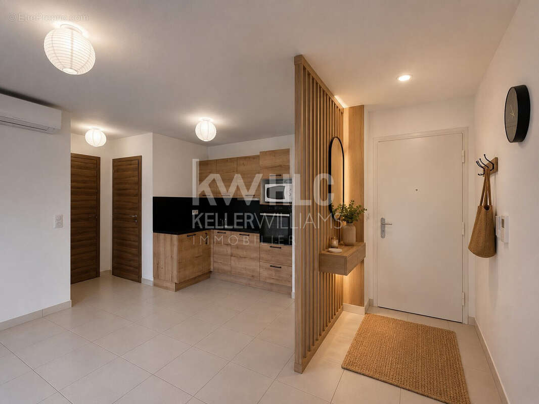 Proposition d'aménagement  d'une entrée - Appartement à PORTO-VECCHIO