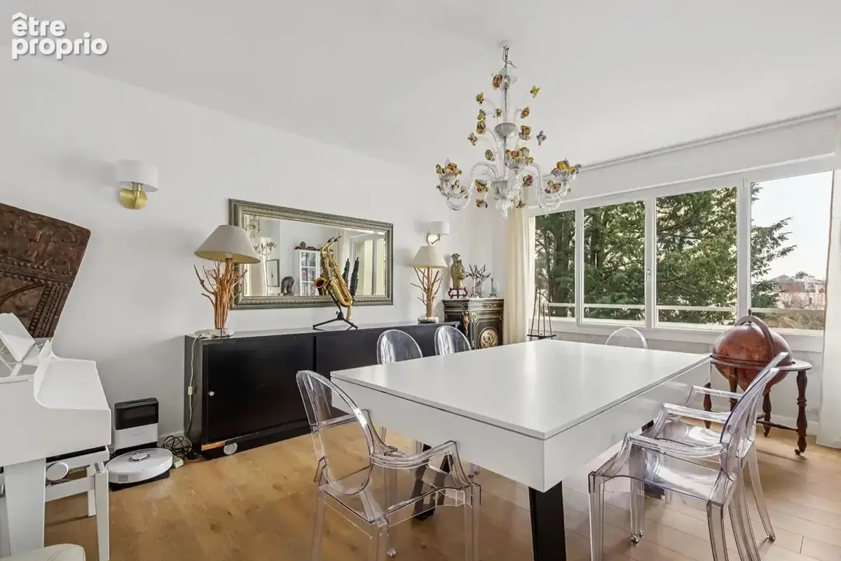 BAS DE CHATOU à 3 mn du RER appartement 5 pièces de 123.55 m² avec 3 chambres, balcon, ascenseur - photo 5