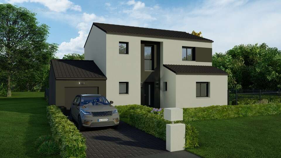 Terrain 785 m² à Sainte-Barbe  - photo 2