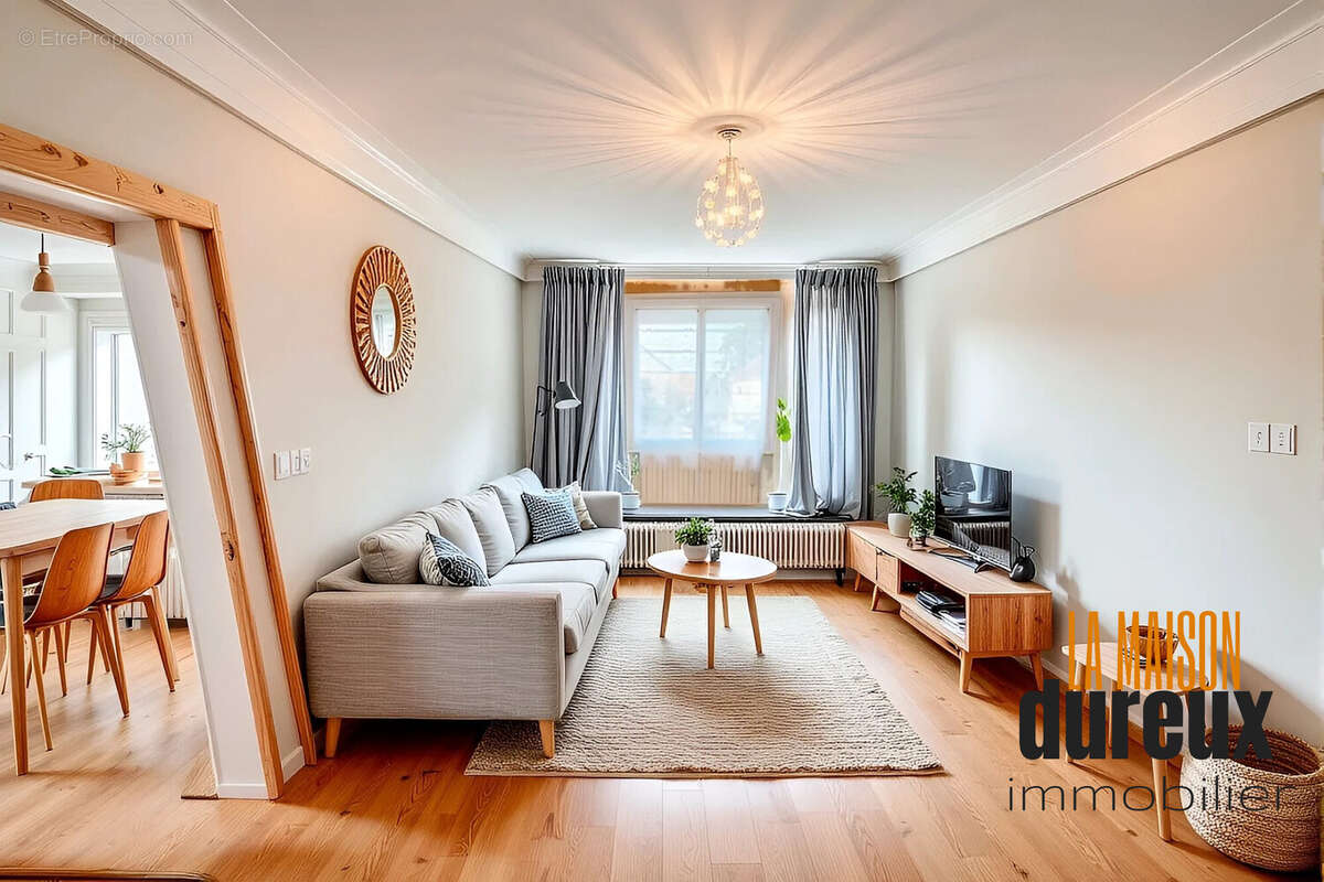 salon image virtuelle - Maison à GRAY