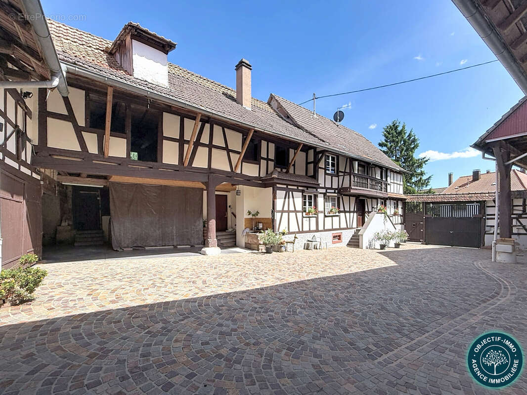 COUP DE CŒUR AU KOCHERSBERG — Authentique corps de ferme alsacien sur 14,93 ares - photo 13