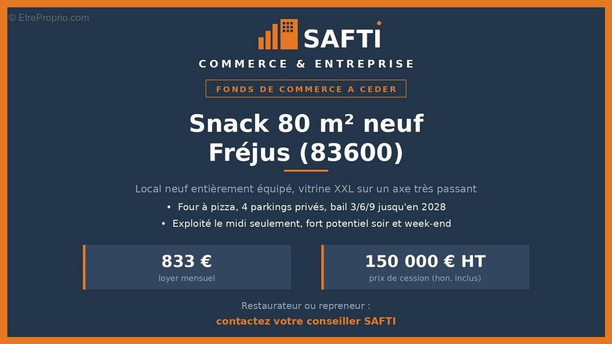 Photo 1 - Commerce à FREJUS