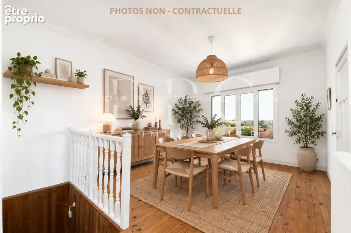 Maison de caractère, T6 de 171 m2 au calme avec jardin, terrasses et garages. - photo 7
