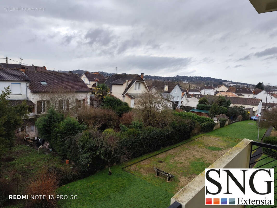Vu du balcon - Appartement à PERIGUEUX