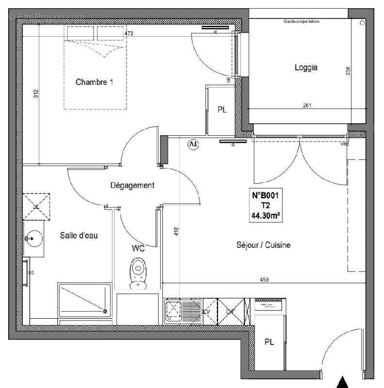 Appartement à SAINT-JEAN-DE-VEDAS