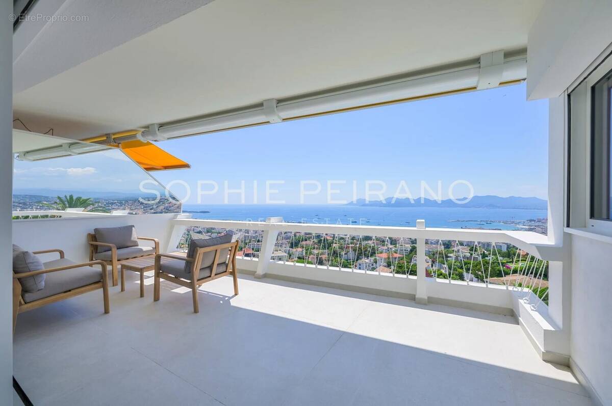 Cannes - sublime appartement dernier étage - vue mer panoramique - photo 4