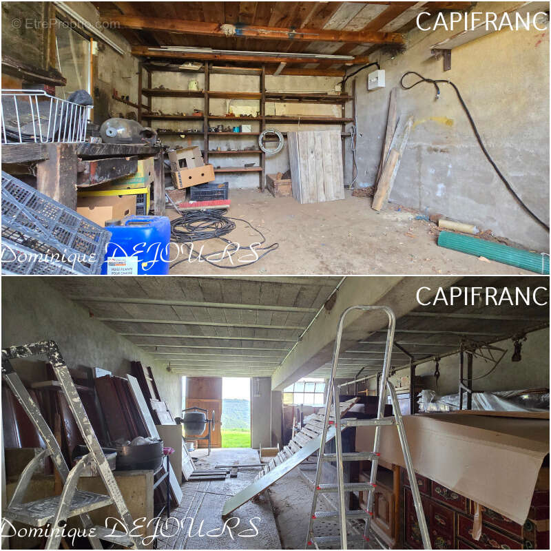 Tènement immobilier : 2 habitations et un ancien hangar agricole - 6200m² autour de la maison + bois de chênes 9700m² - source e - photo 34