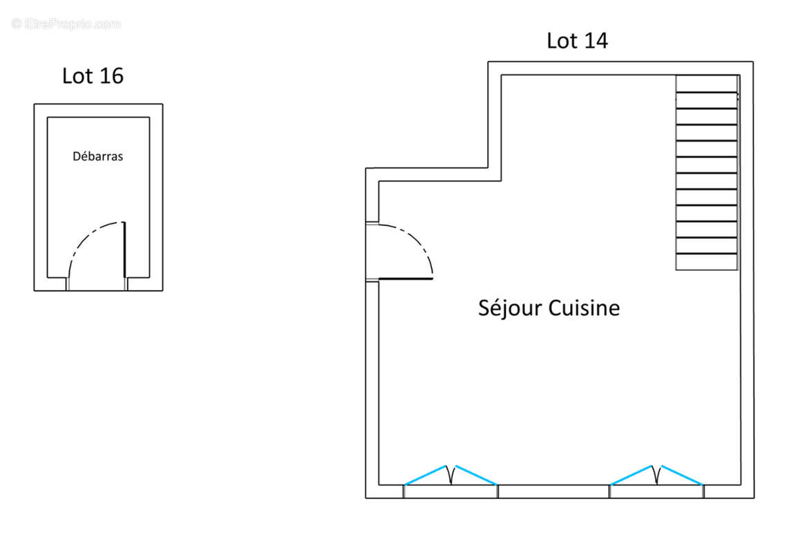 Appartement à PARIS-1E