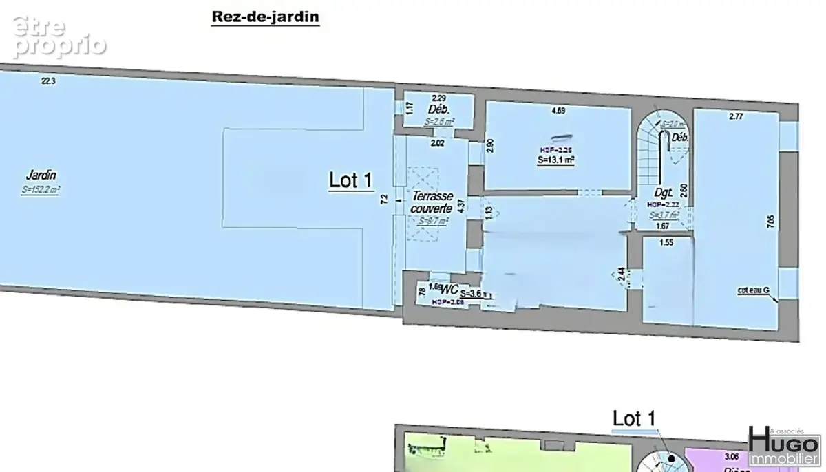 Bordeaux saint-seurin - appartement 3 pieces a renover + jardin de 152m² ! - photo 10