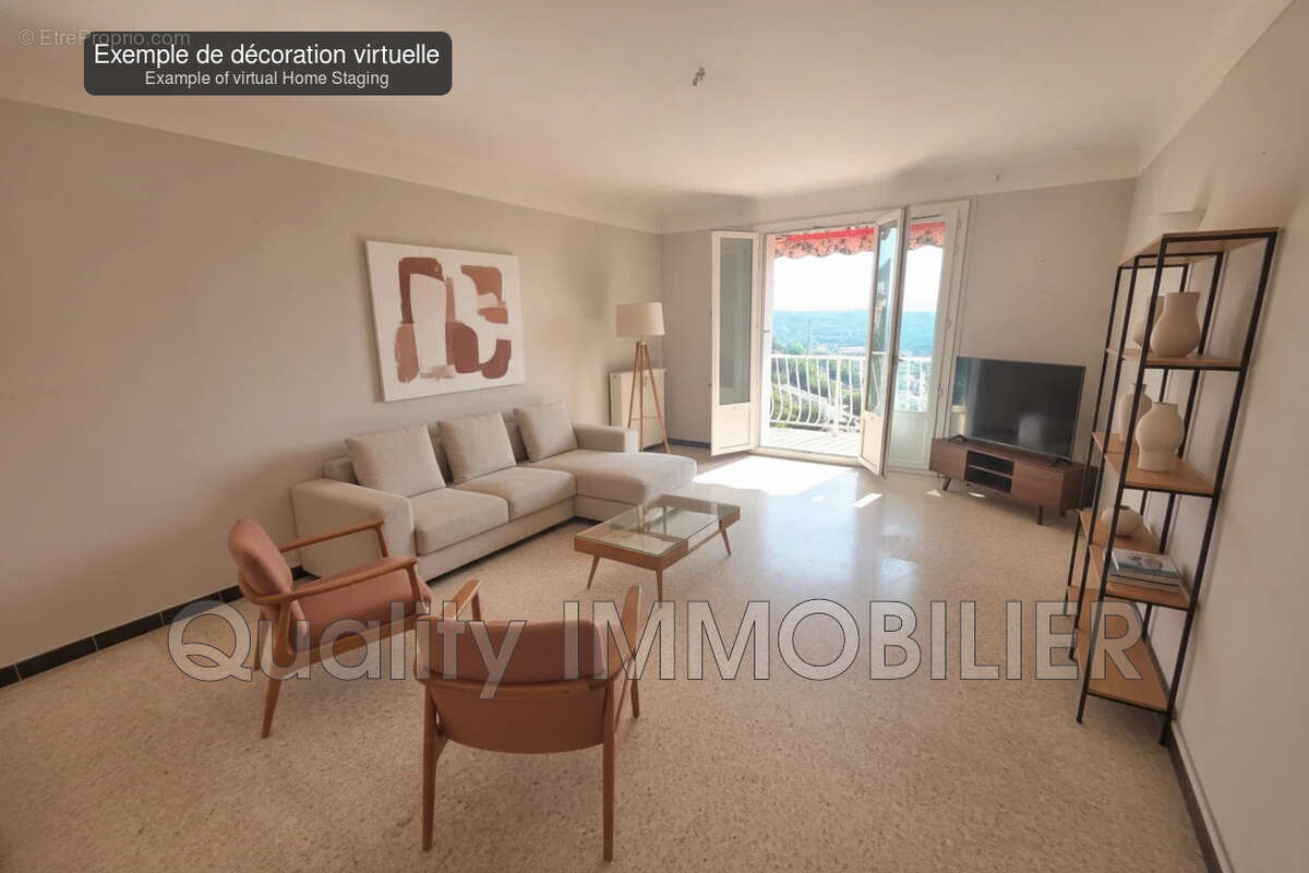 Appartement 59 m² à Grasse  - photo 7