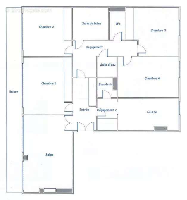 Appartement à PARIS-16E