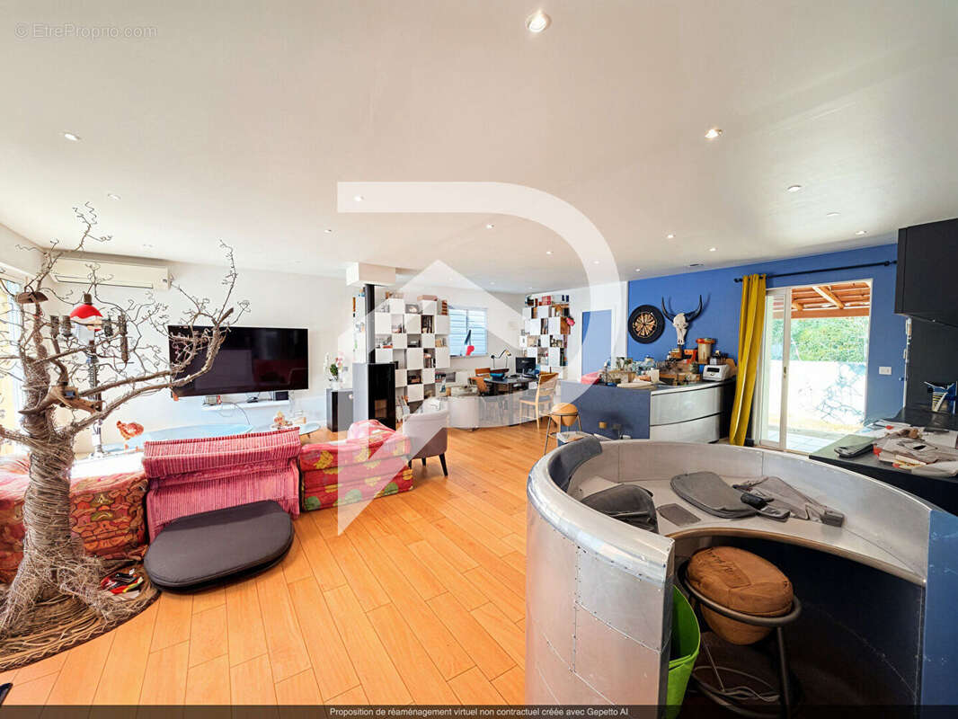 Maison de plain-pied avec piscine et studio indépendant (secteur Plan de Campagne) - photo 3