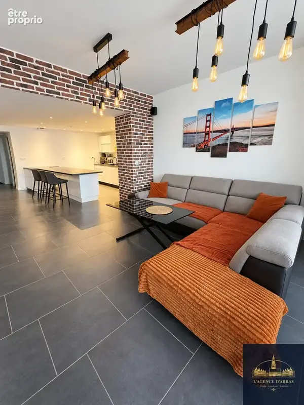 Saint-laurent-blangy   un t3 aux allures de loft, à deux pas de la gare d’arras ! - photo 5