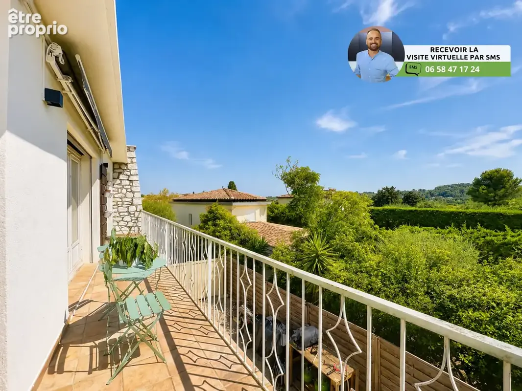 Appartement 4P haut de villa à vendre à Plascassier (06130) - photo 11