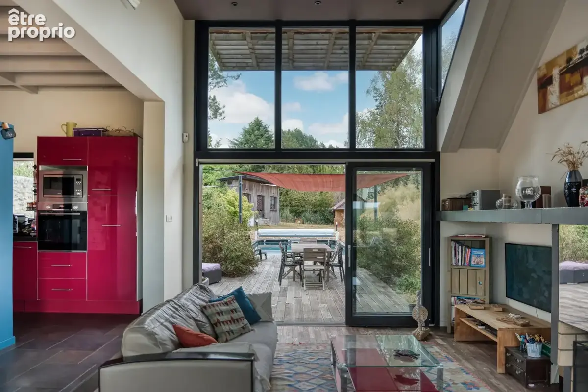 Maison contemporaine de caractere - piscine et maison d'amis. - photo 11
