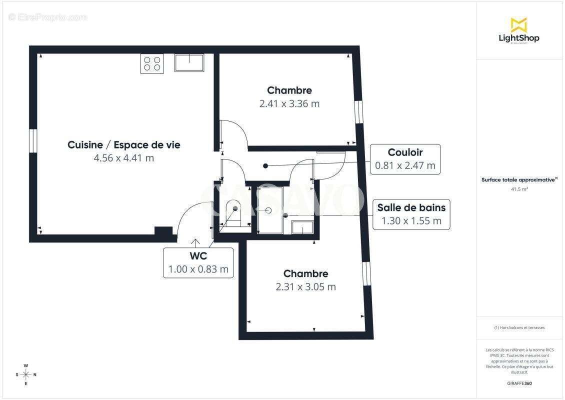 Appartement à CALUIRE-ET-CUIRE