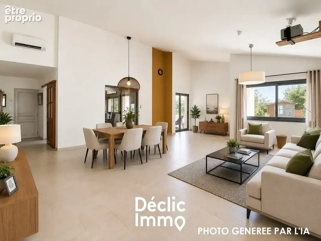 Villa plain-pied - 5 pieces - piscine - vue degagee - peymeinade - photo 2