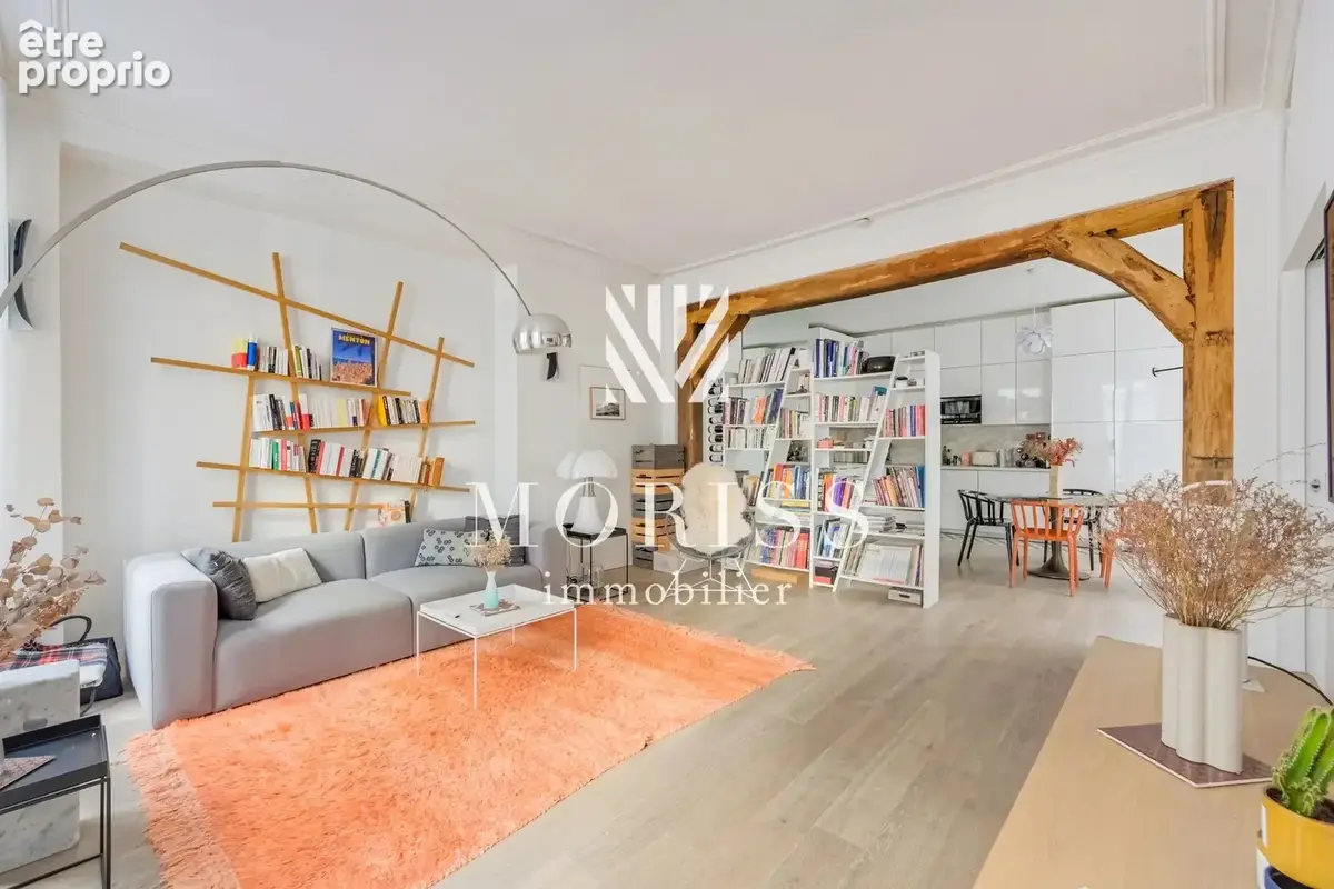 Appartement 2/3 pièces-72m2-terrasse-paris 3 - photo 2