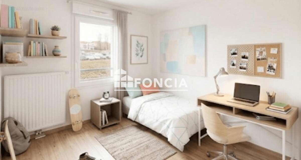 Bayonne Belharra - T3  63m² terrasse parking - Lumineux 2ème étage - photo 4